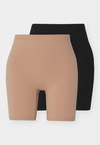 LANGE 2 PACK - Gaćice - sand/black