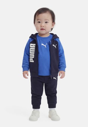 MINICATS TEE HOODED AND PANTS UNISEX SET - Navadna majica - new navy