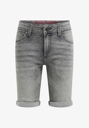 SLIM FIT - Jeansshort - grey