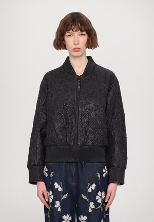 MUNTHE FERRIL - Lederjacke - black