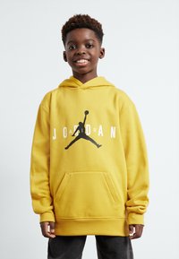 Jordan JUMPMAN UNISEX - Sudadera - yellow ochre