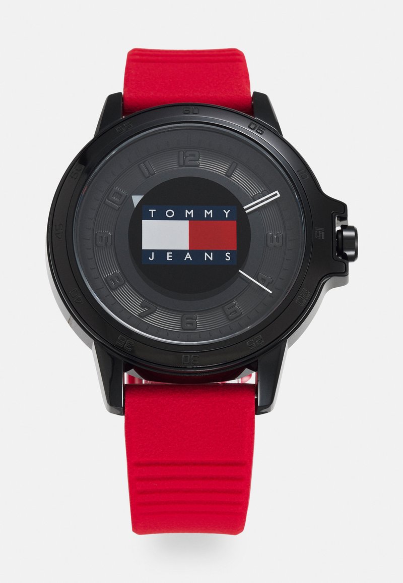 Tommy Jeans WATCH Watch black/red/black Zalando.co.uk