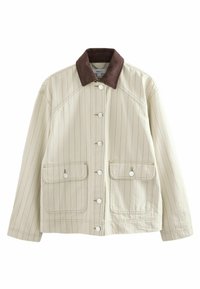 REGULAR FIT - COLLAR - Suvejakk - neutral stripe
