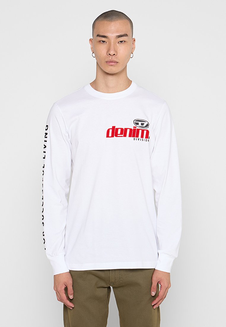 Diesel Longsleeve wit