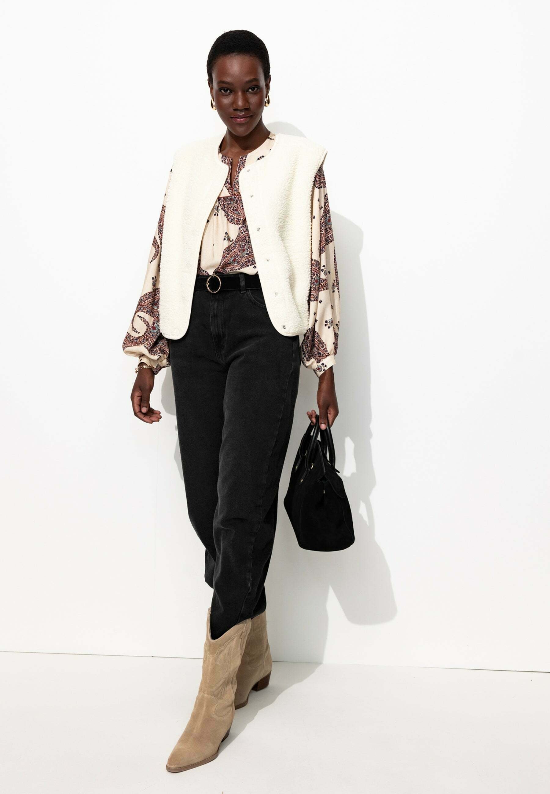 Promod Jean Sac Promod Jean Large Gris Jean Femme Gris Promod