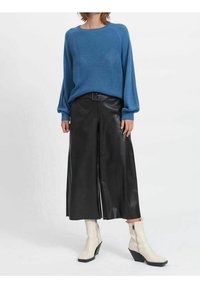 VILA Strickpullover - light blue