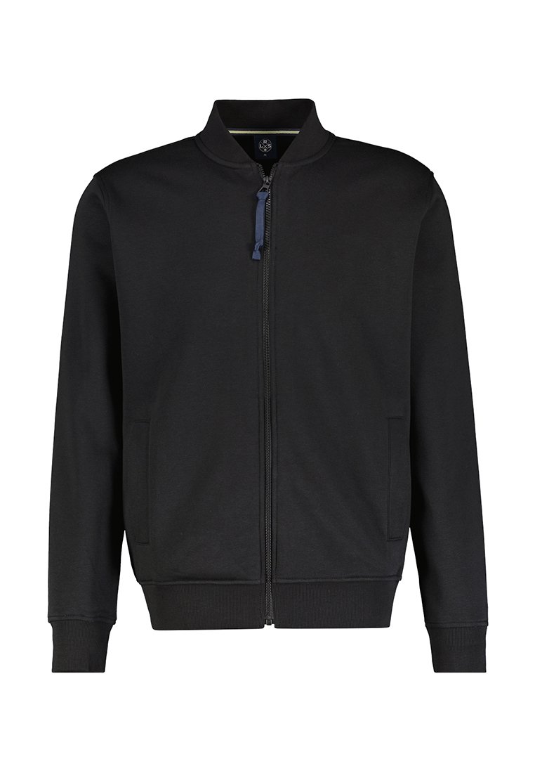 Lerros Sweater met rits zwart