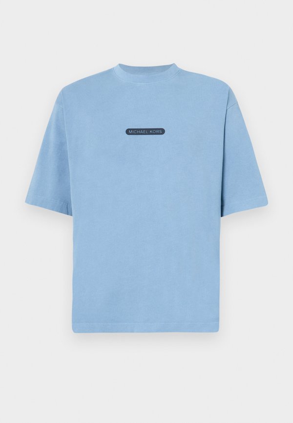 GARMENT DYE LOOGO TEE - Print T-shirt - chambray2