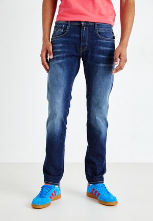 ANBASS PANTS - Slim fit jeans - dark blue