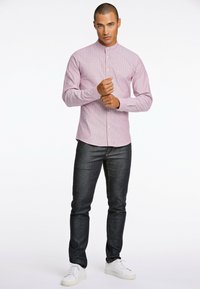 Lindbergh MANDERIN SUPERFLEX OXFORD - Camicia - dusty rose