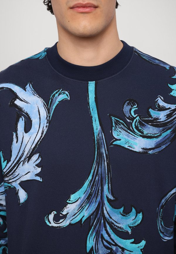 BAR OUTLINE MACRO - Sweatshirt - blu2