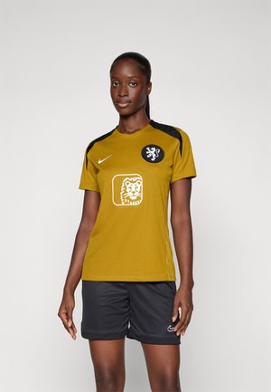 KNVB TOP - Voetbalshirt - Land - bronzine/black/white
