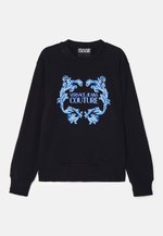 Versace Jeans Couture Women's Emblem Baroque Sweatshirt Black