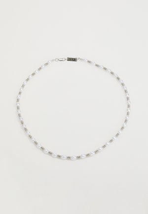 REFORMED BEADED NECKLACE UNISEX - Grandinėlė - silver-coloured
