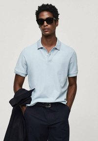 Mango Pikeepaita - light blue