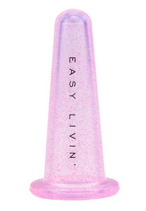 FACIAL MASSAGE CUP - Skincare tool - pink