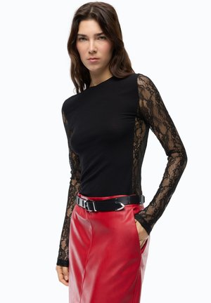 Pinko, 107524-A3K6 FUCECCHIO T-SHIRT - Maglietta a manica lunga - black