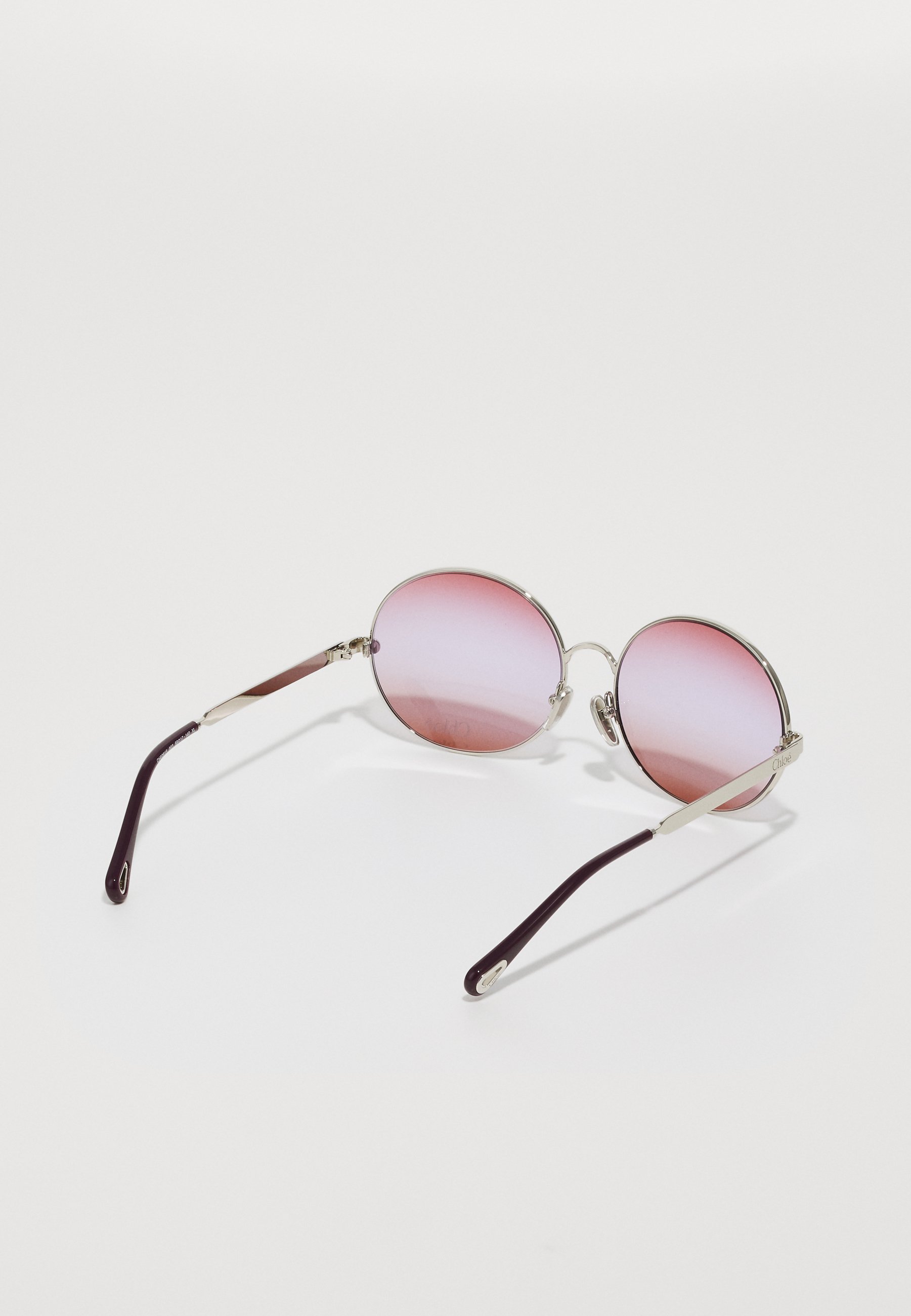 小物 Chloe Round Sunglasses Pink Gradient CHLOÉ Sunglasses - silver-coloured/red/silver-coloured - Zalando.co.uk