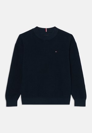 TEXTURE - Trui - dark night navy