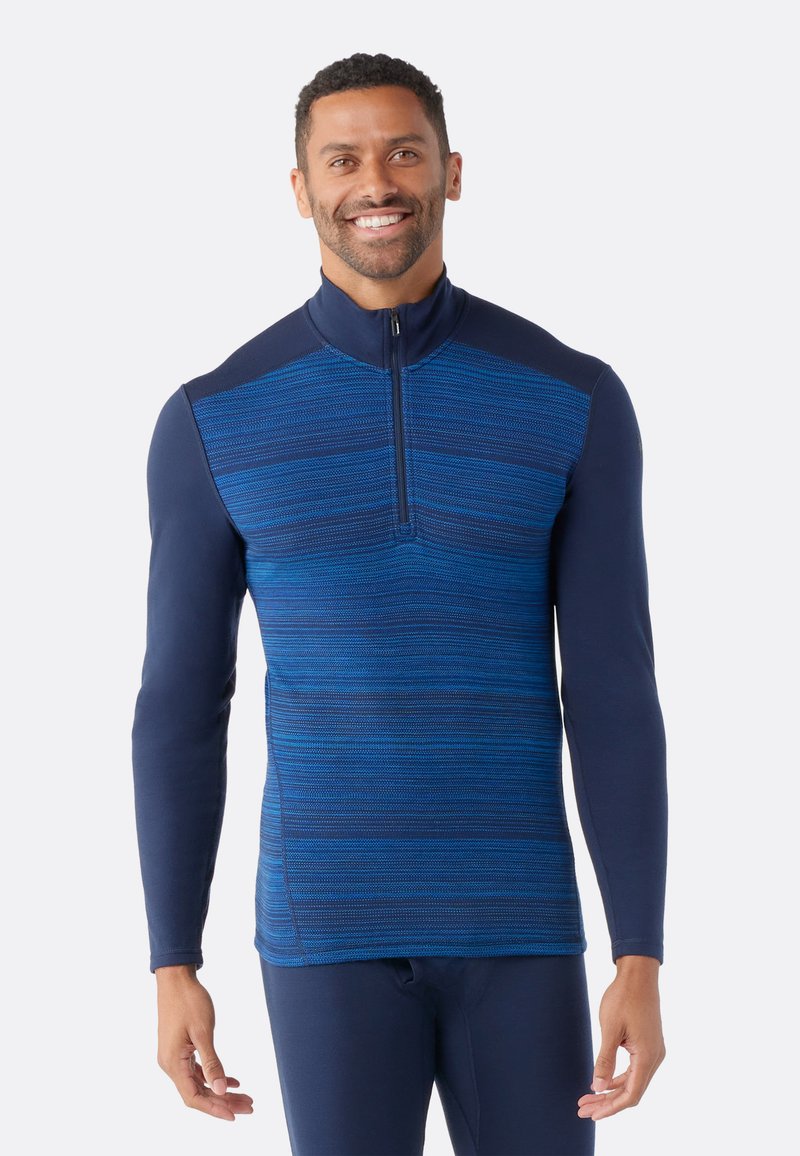 Smartwool THERMAL - Hemd - deep navy color shift