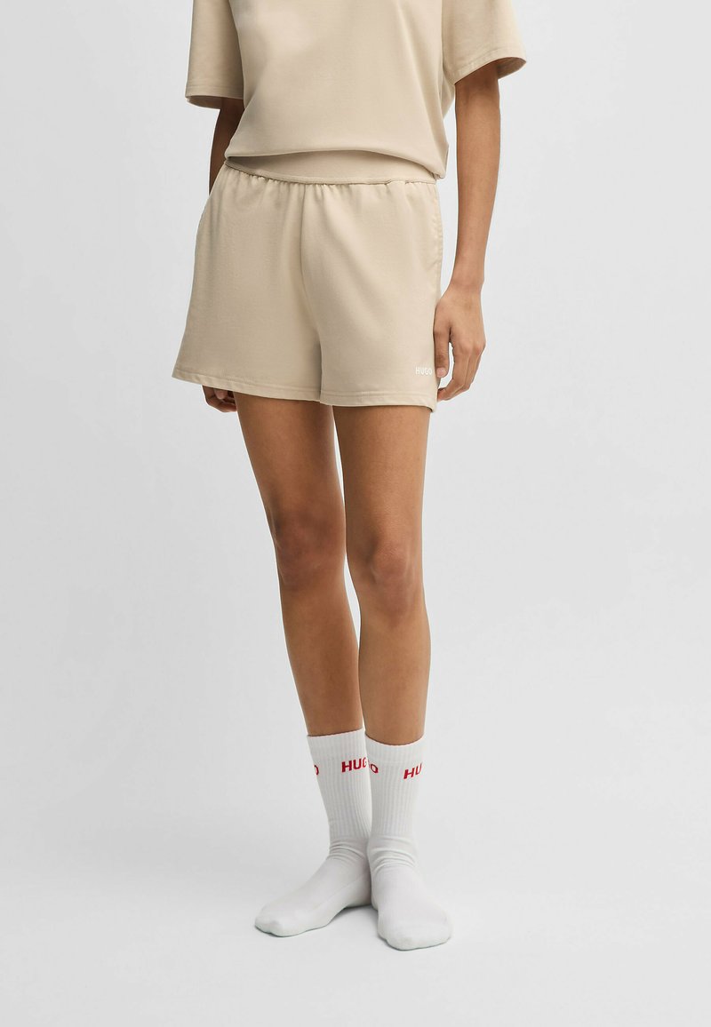 HUGO SHUFFLE - Pyjamahousut/-shortsit - light beige