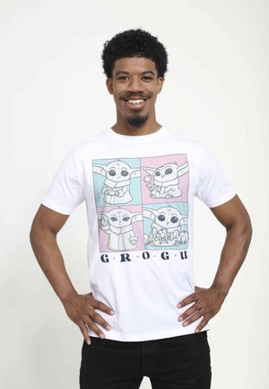 Star Wars STAR WARS: THE MANDALORIAN GROGU CUTE BOXUP UNISEX - T-shirt z nadrukiem