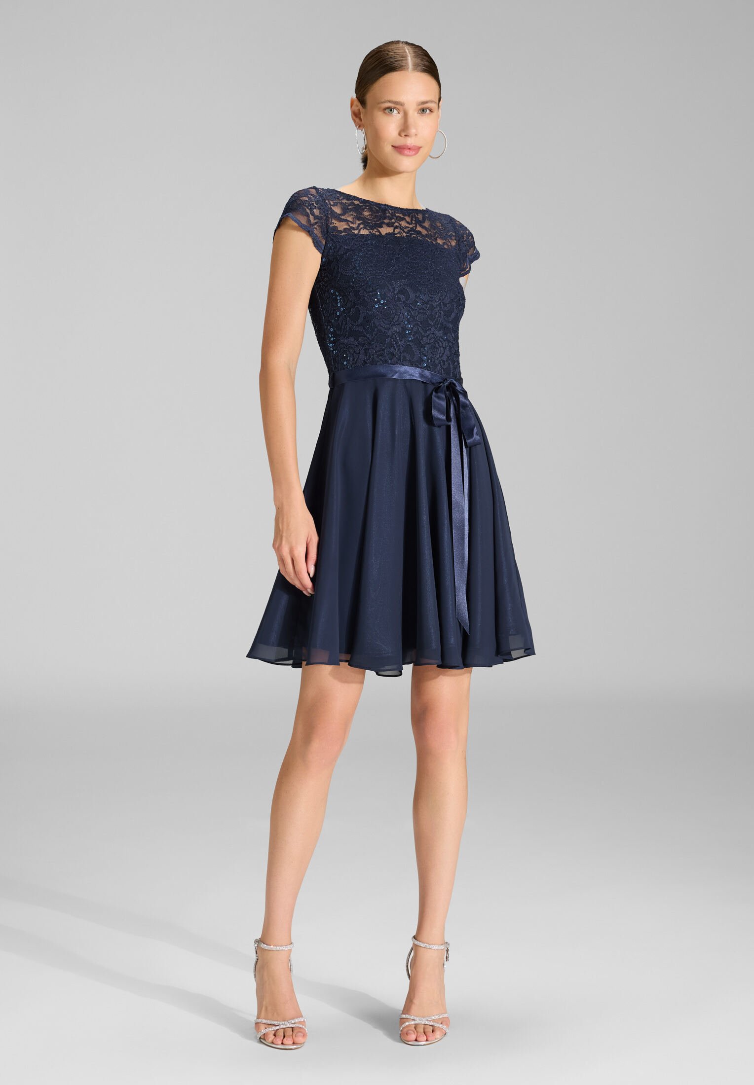 Swing Cocktail dress / Party dress - marine/dark blue
