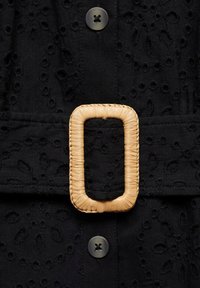 Mango Abito a camicia - black