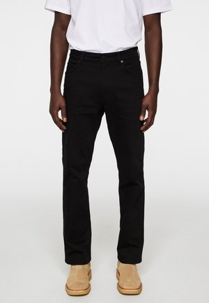 Straight leg jeans - black