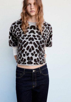 Mango, ADULT - T-shirt imprimé - mottled grey