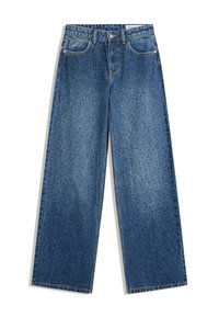 WITH RHINESTONE DETAILS  - Džíny Relaxed Fit - dark blue