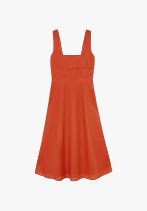 Reiss, Jurk - coral orange