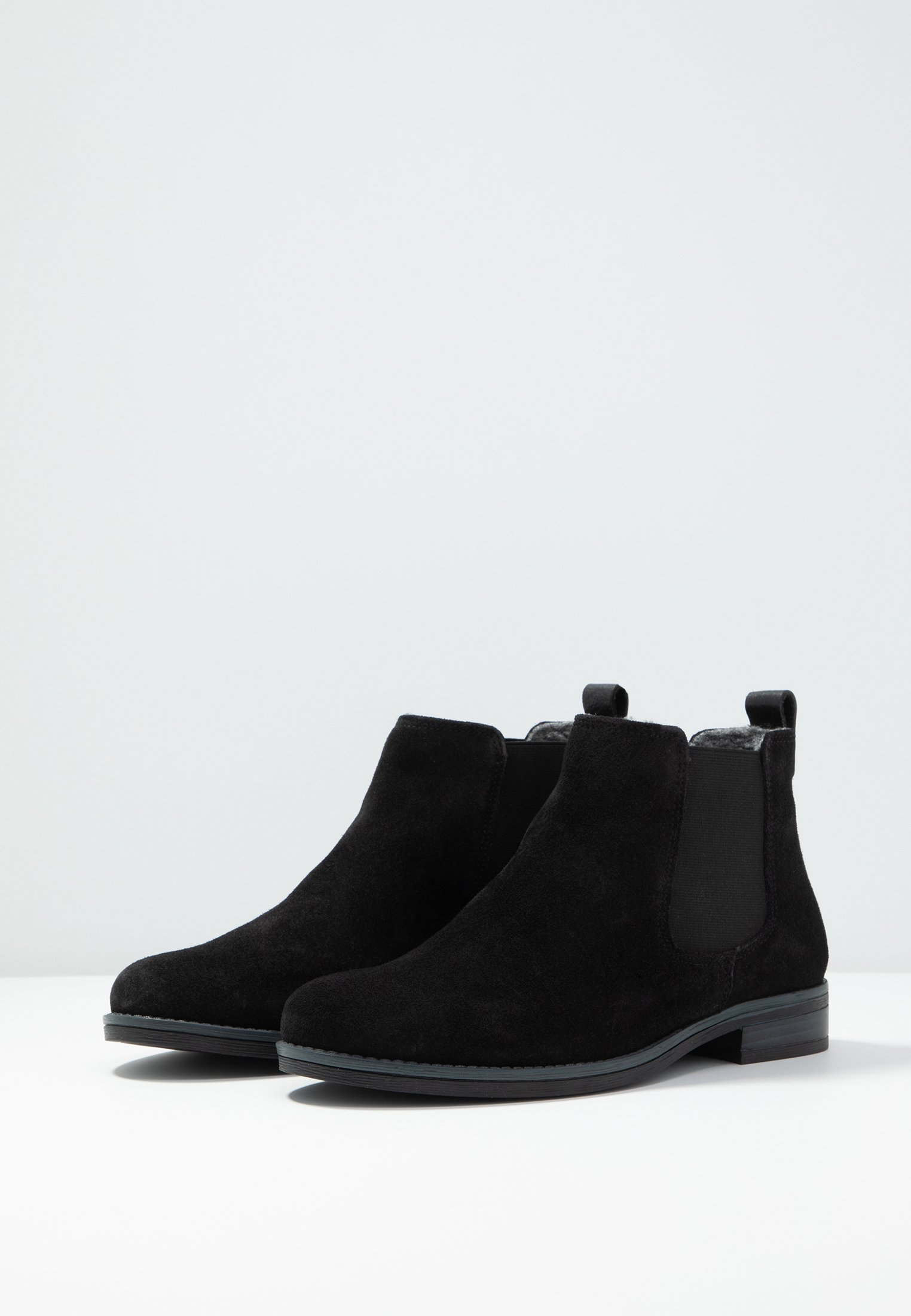 dune prompted suede chelsea boots