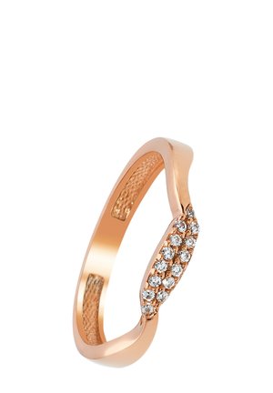 Bague - weiß/rose gold-coloured