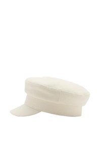 BAKER - Pletena kapa - off white