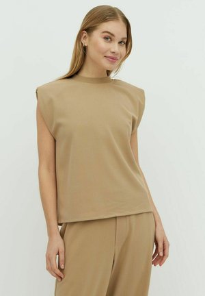 mbyM GIANNE-M - Basic póló - prairie sand