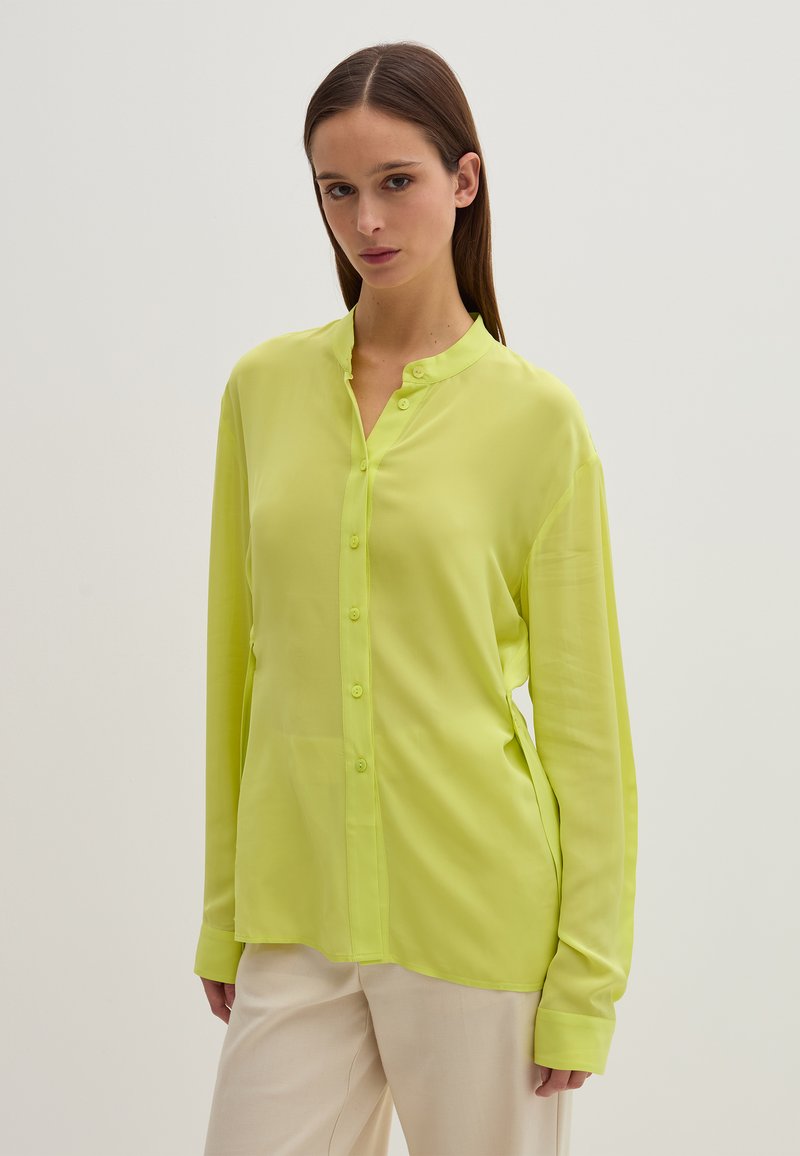 Stefanel Overhemdblouse groen Stefanel Overhemdblouse groen