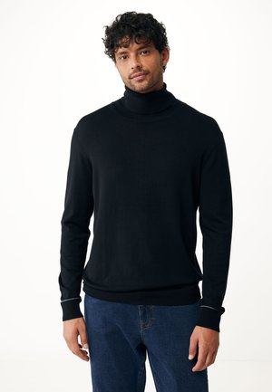 Strickpullover - black