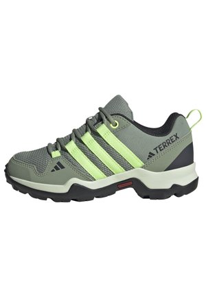 TERREX AX2R HIKING - Hiking shoes - silver green/green spark/crystal jade