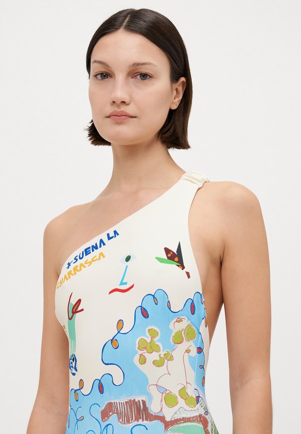 NADIA ONE SHOULDER ONE PIECE - Swimsuit - multi2