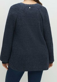 Sheego Strickjacke - dark blue