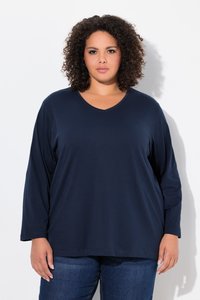 Ulla Popken T-shirt à manches longues - navy blue