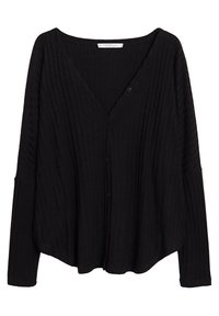 Violeta by Mango Cardigan - black