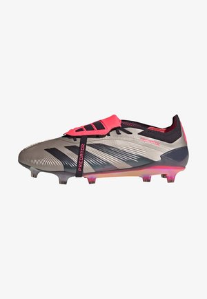 adidas Performance PREDATOR ELITE FT FG - Futbola apavi, cieta zeme - platinum metallic   aurora black   carbon
