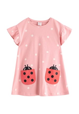 TOP LONG SS LADYBUG POCKETS - T-shirts print - light pink