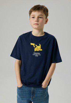 Name it, NKMJYK POKEMON SS NREG TOP BOX NOOS SKY - T-shirt print - navy blazer