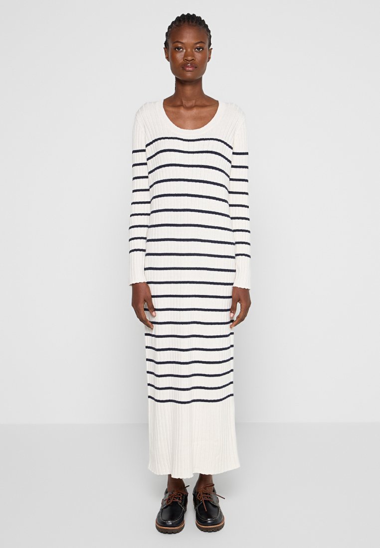 Barbour Gebreide jurk crème