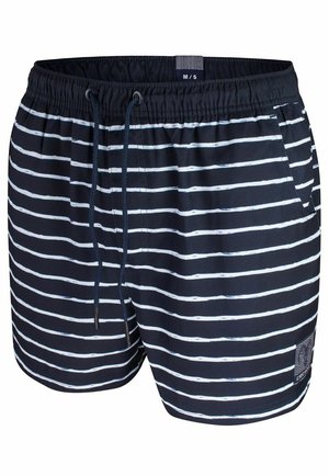Swimming shorts - dark blue/white