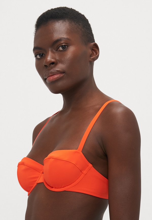 SWIM UNDERWIRE  - Bikini top - blood orange2