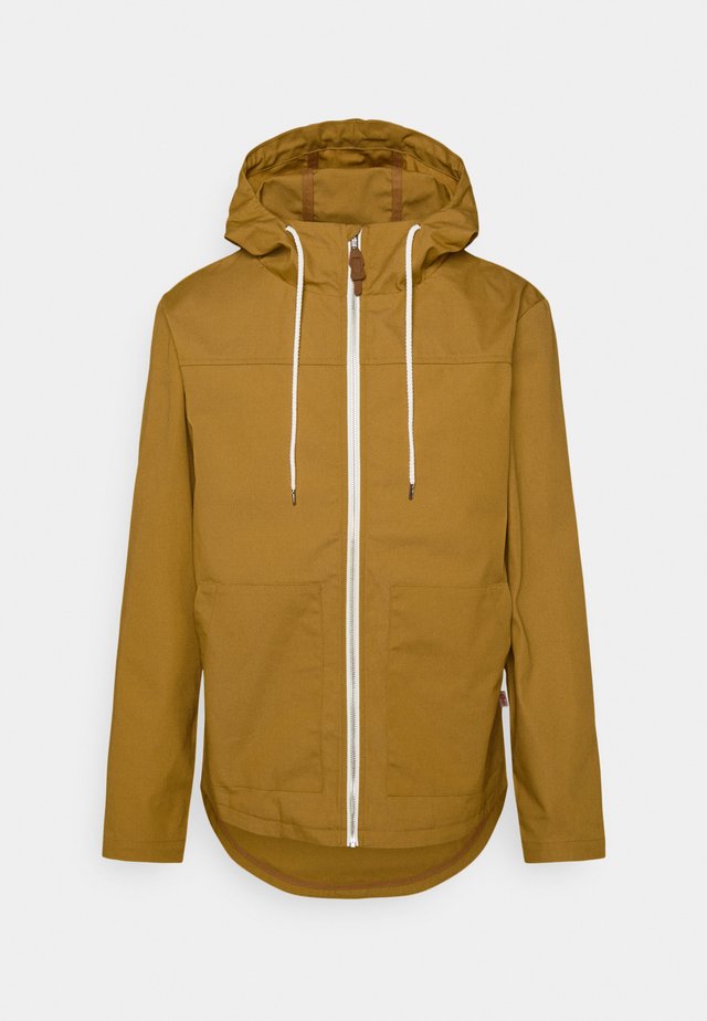 HOODED JACKET - Korte jassen - yellow